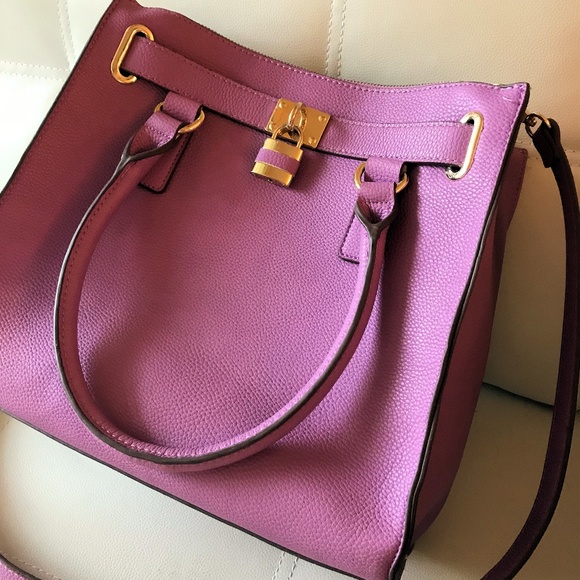 Charming Charlie Purple Handbag - Picture 1 of 2